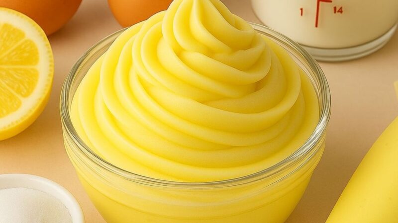 Creme de Confeiteiro com Apenas 1 Ovo: A Receita que Vai Transformar Suas Sobremesas