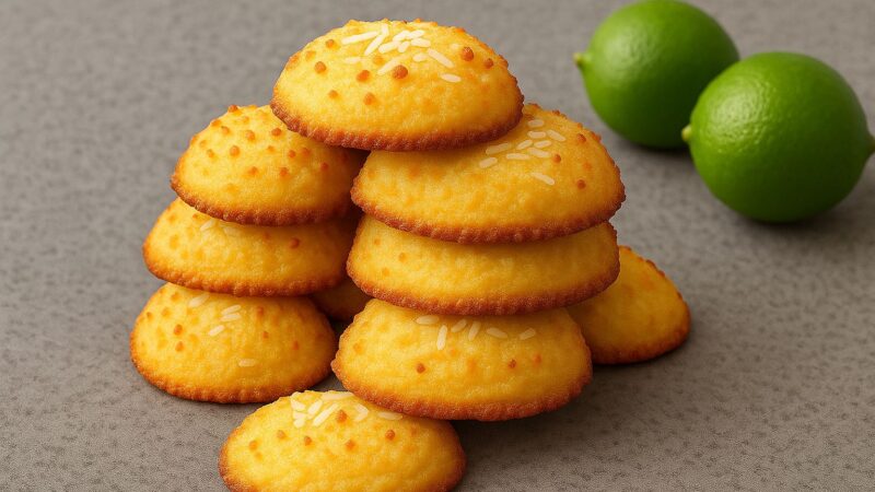 Biscoitos de Limão com Coco: A Receita Mais Prática e Irresistível