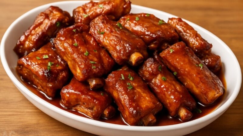 Costelinha de Porco na Pressão Suculenta: Uma Receita Fácil, Rápida e Irresistível
