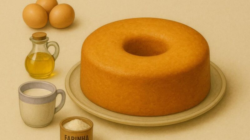 Pão de Ló no Liquidificador: A Receita Mais Fácil e Saborosa