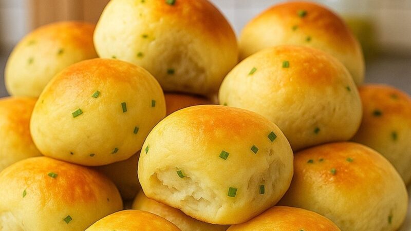 Pãozinho de Cebola de Liquidificador: Fácil, Macio e Delicioso