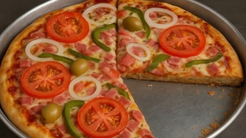 Pizza de Liquidificador Fácil – A Rainha das Receitas Rápidas