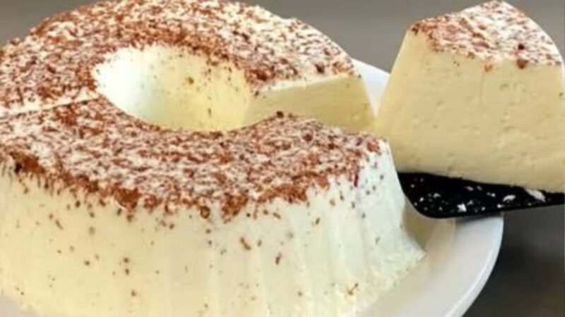 Sobremesa Cremosa Que Derrete na Boca – Sem Forno, Sem Fogão e Pronta em Minutos!