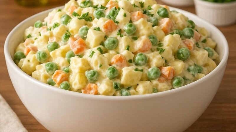 Salada de Maionese Maravilhosa: O Acompanhamento Perfeito para Qualquer Ocasião