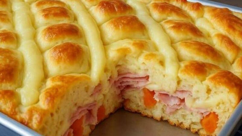 Torta de Cebola Molhadinha e Suculenta: A Receita Que Vai Conquistar Seu Paladar