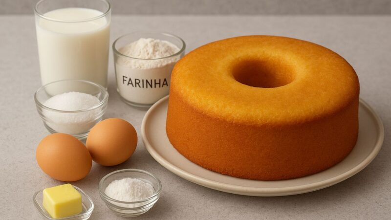 Bolo de Leite no Liquidificador: A Receita Mais Prática e Deliciosa