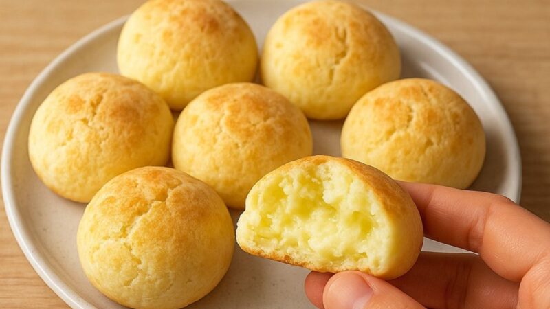 Pãezinhos de Mandioca com Queijo: Delícia Sem Glúten Que Derrete na Boca