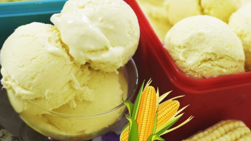 Sorvete de Milho Verde Cremoso: A Receita Que Vai Surpreender Sua Família