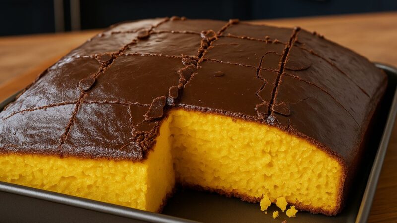 Receita de Bolo de Cenoura com Casquinha Crocante que Vira Sensação