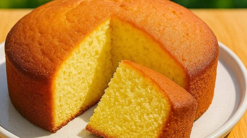 Bolo de Manteiga Super Macio e Úmido: Receita Irresistível