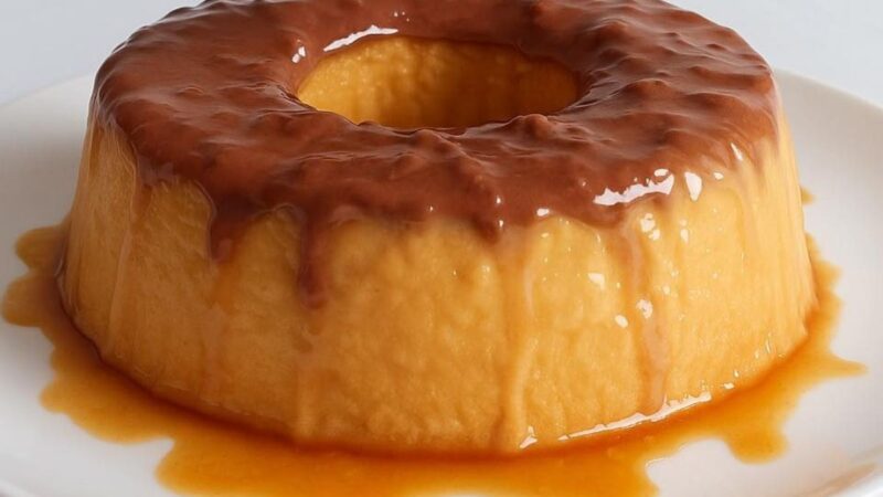 Pudim Sorvete de Doce de Leite: Uma Sobremesa Cremosa e Gelada que Encanta!