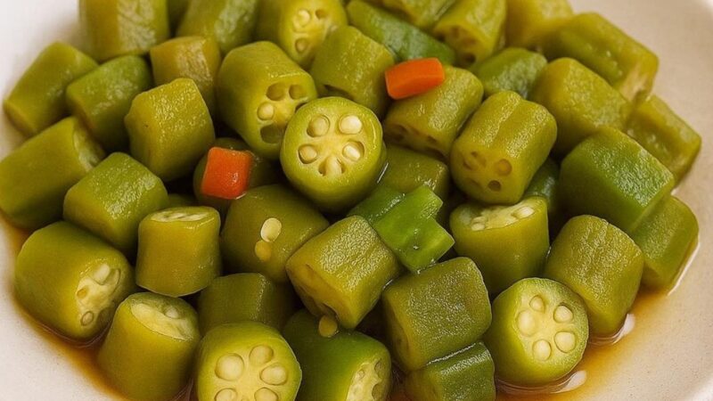 Quiabo Delicioso Sem Baba – Receita que Minha Avó Me Ensinou