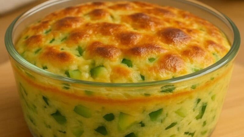 Suflê de Legumes Saudável: A Delícia Leve Que Vai Te Surpreender