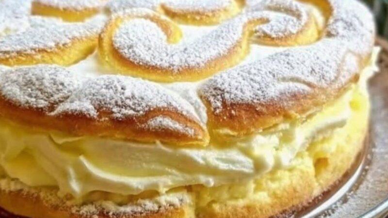 Torta Matera com Creme de Pastelaria: Uma Delícia Irresistível